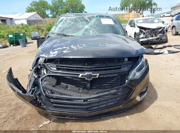 1GNEVKKWXKJ278736 2019 CHEVROLET TRAVERSE Black წინა პანელის ხედი