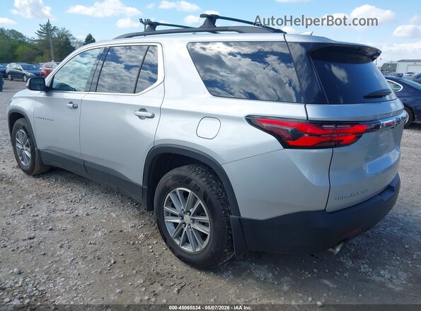 1GNEVMKW6NJ139137 2022 CHEVROLET TRAVERSE Silver Trasero izquierdo