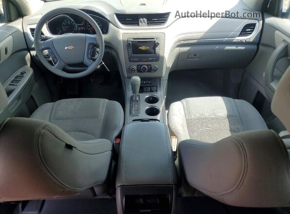 1GNKRFKDXHJ278046 2017 CHEVROLET TRAVERSE Silver 