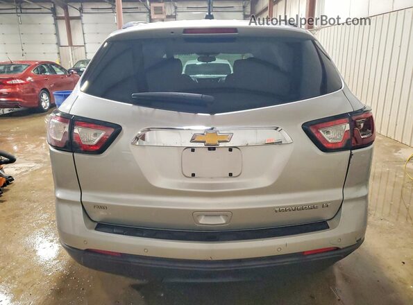 1GNKVGKDXGJ250537 2016 CHEVROLET TRAVERSE Серебряный Вид сзади