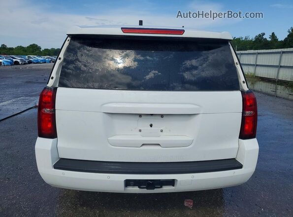 1GNLCDEC5LR114338 2020 CHEVROLET TAHOE White Вид ззаду