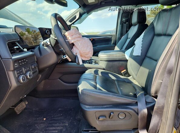 1GNS6ERD8SR118314 2025 CHEVROLET SUBURBAN Black Vista interior delantera