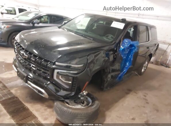 1GNS6LED9SR343724 2025 CHEVROLET TAHOE Черный Передняя левая четверть