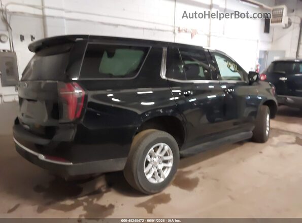 1GNS6LED9SR343724 2025 CHEVROLET TAHOE Черный Задняя правая четверть