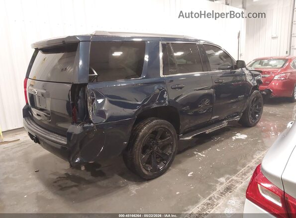1GNSCAKC1LR181467 2020 CHEVROLET TAHOE Blue Trasero derecho