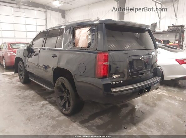 1GNSCAKC1LR181467 2020 CHEVROLET TAHOE Blue Trasero izquierdo