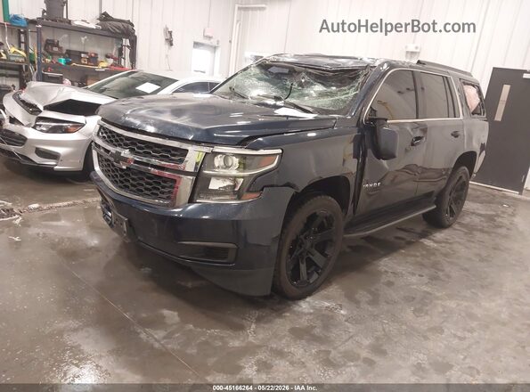 1GNSCAKC1LR181467 2020 CHEVROLET TAHOE Blue Vista tres cuartos delantera izquierda
