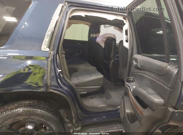 1GNSCAKC1LR181467 2020 CHEVROLET TAHOE Blue Vista de la etiqueta del VIN