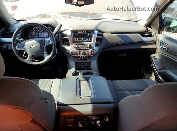 1GNSCAKC2GR386804 2016 CHEVROLET TAHOE Gray Vista del salpicadero