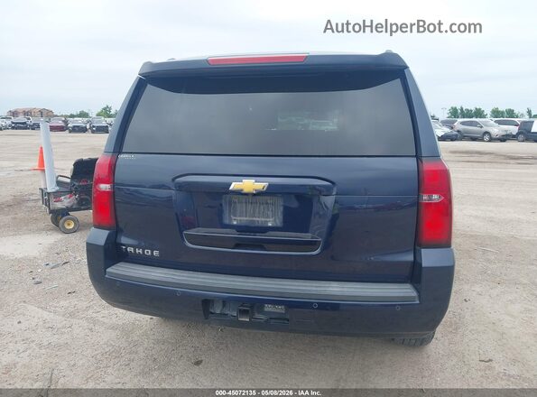 1GNSCAKC9HR310563 2017 CHEVROLET TAHOE Blue 