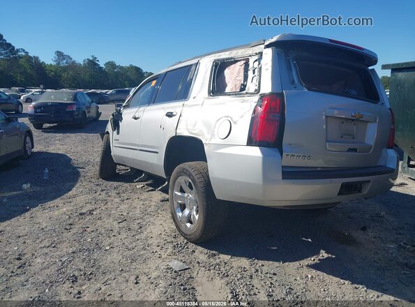 1GNSCBKC0HR287616 2017 CHEVROLET TAHOE Silver უკანა მარცხენა