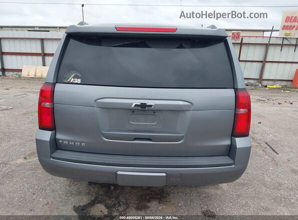 1GNSCBKC0LR174998 2020 CHEVROLET TAHOE Серый 