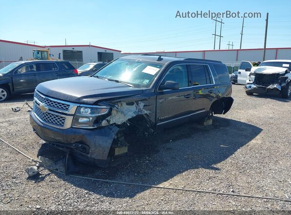 1GNSCBKC2HR368407 2017 CHEVROLET TAHOE Black Передня ліва чверть