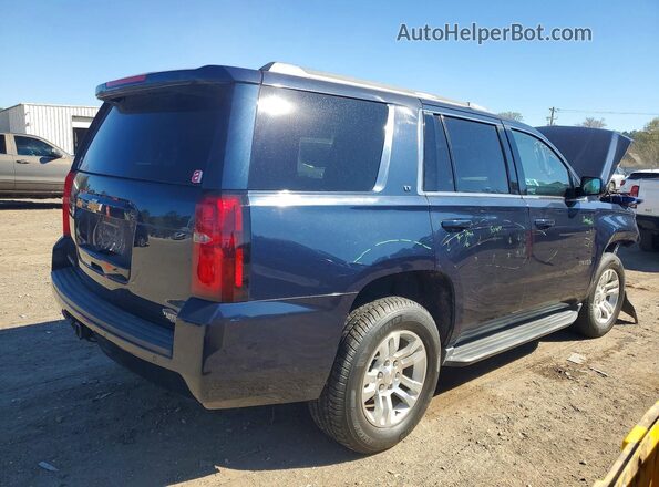 1GNSCBKC2HR380895 2017 CHEVROLET TAHOE Blue Trasero derecho