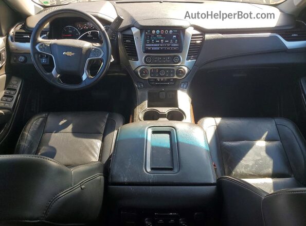 1GNSCBKC2HR380895 2017 CHEVROLET TAHOE Blue Vista del salpicadero