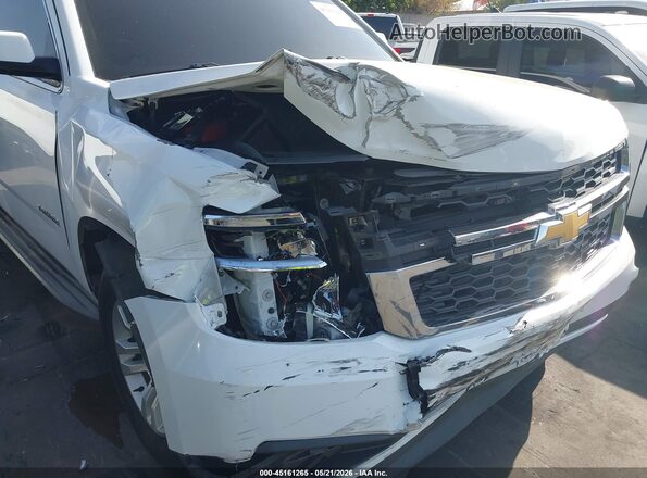 1GNSCBKC2KR113781 2019 CHEVROLET TAHOE White 