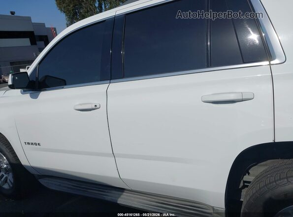 1GNSCBKC2KR113781 2019 CHEVROLET TAHOE White 