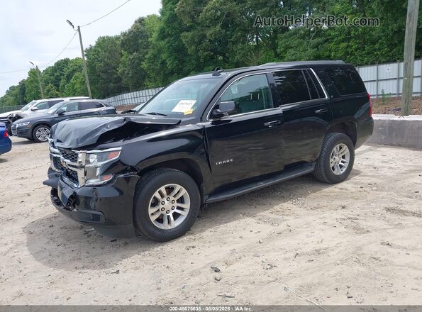 1GNSCBKC2LR111384 2020 CHEVROLET TAHOE Black Vista tres cuartos delantera izquierda
