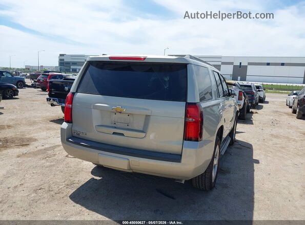 1GNSCBKC3GR114140 2016 CHEVROLET TAHOE Cream Rear right