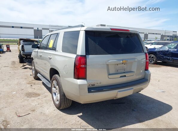 1GNSCBKC3GR114140 2016 CHEVROLET TAHOE Cream Rear left