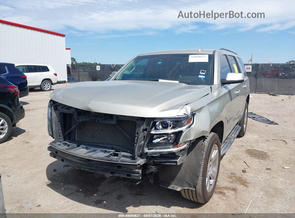1GNSCBKC3GR114140 2016 CHEVROLET TAHOE Cream Front left