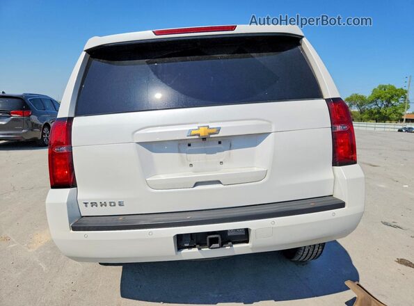 1GNSCBKC3LR105206 2020 CHEVROLET TAHOE Белый Вид сзади
