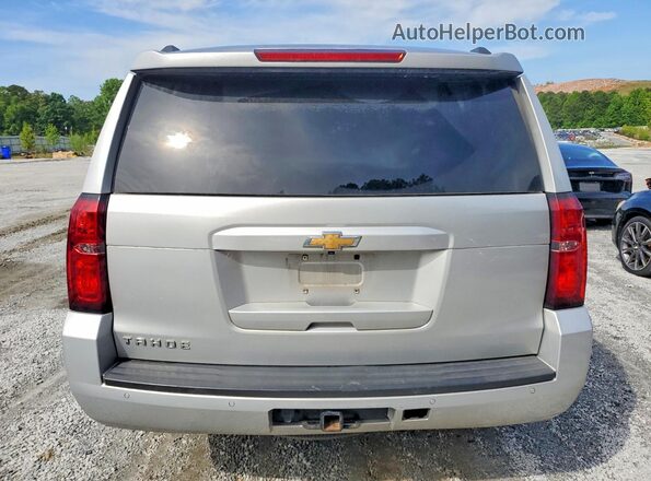 1GNSCBKC3LR120255 2020 CHEVROLET TAHOE Silver Հետևի տեսք