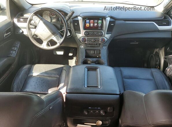 1GNSCBKC3LR120255 2020 CHEVROLET TAHOE Silver Առջևի վահանակի տեսք