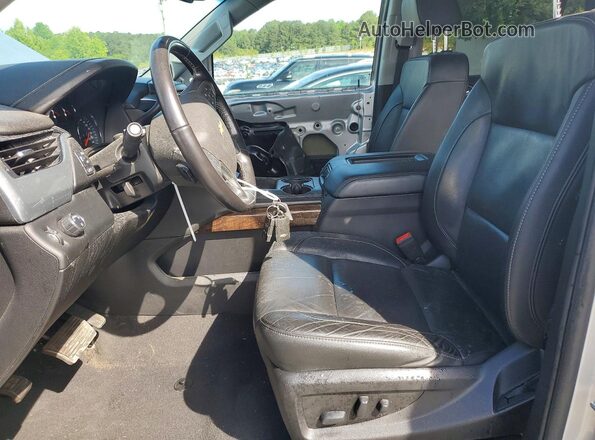 1GNSCBKC3LR120255 2020 CHEVROLET TAHOE Silver Սալոնի դիմացի տեսք