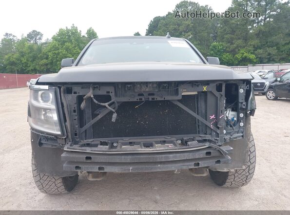 1GNSCBKC4GR304027 2016 CHEVROLET TAHOE Black Вид задньої частини салону