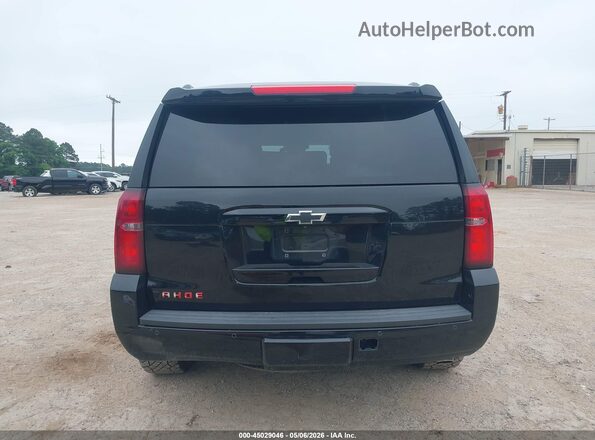 1GNSCBKC4GR304027 2016 CHEVROLET TAHOE Black 