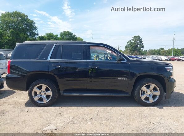 1GNSCBKC4HR392529 2017 CHEVROLET TAHOE Black Widok wnętrza z tyłu
