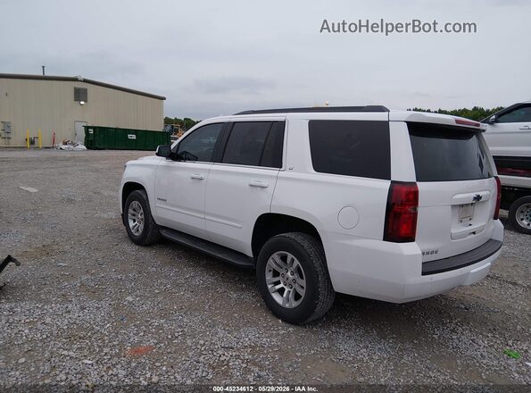 1GNSCBKC4LR187236 2020 CHEVROLET TAHOE White Tył lewy