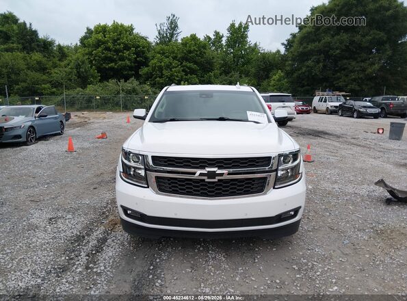 1GNSCBKC4LR187236 2020 CHEVROLET TAHOE White Widok zestawu wskaźników
