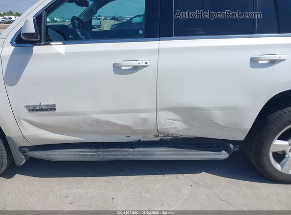 1GNSCBKC5GR161573 2016 CHEVROLET TAHOE White Widok z przodu