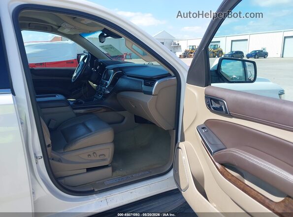 1GNSCBKC5GR161573 2016 CHEVROLET TAHOE White Widok wnętrza z przodu