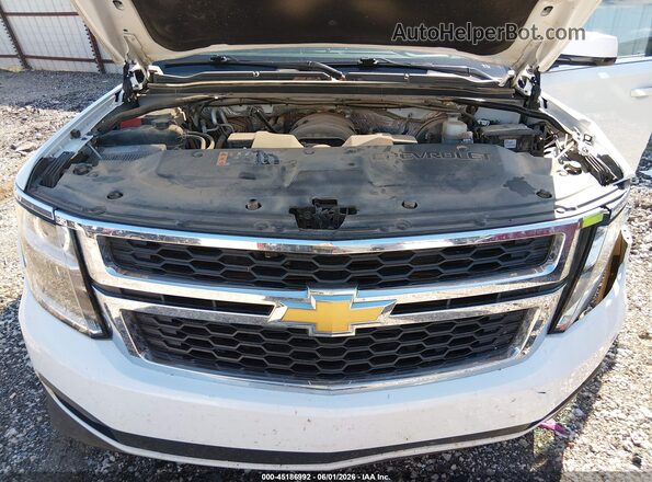 1GNSCBKC6JR110610 2018 CHEVROLET TAHOE Белый Вид сзади