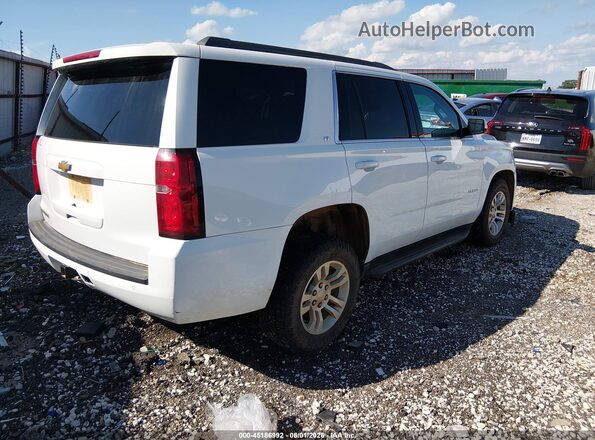 1GNSCBKC6JR110610 2018 CHEVROLET TAHOE Белый Задняя правая четверть