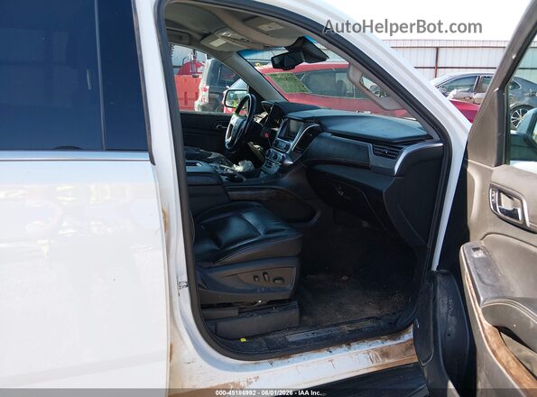 1GNSCBKC6JR110610 2018 CHEVROLET TAHOE Белый Вид салона спереди