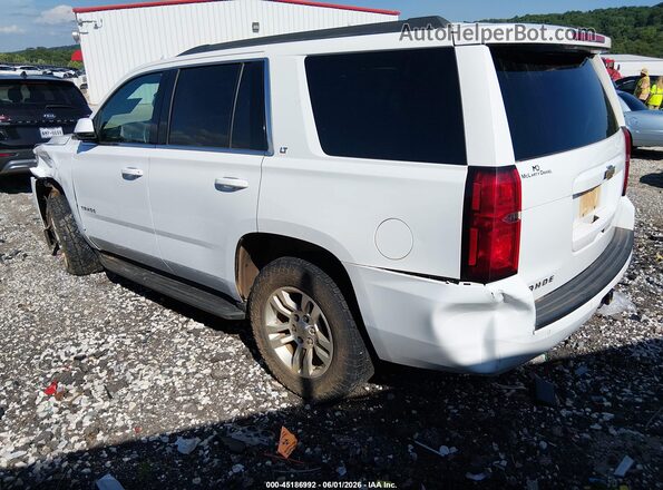 1GNSCBKC6JR110610 2018 CHEVROLET TAHOE Белый Задняя левая четверть