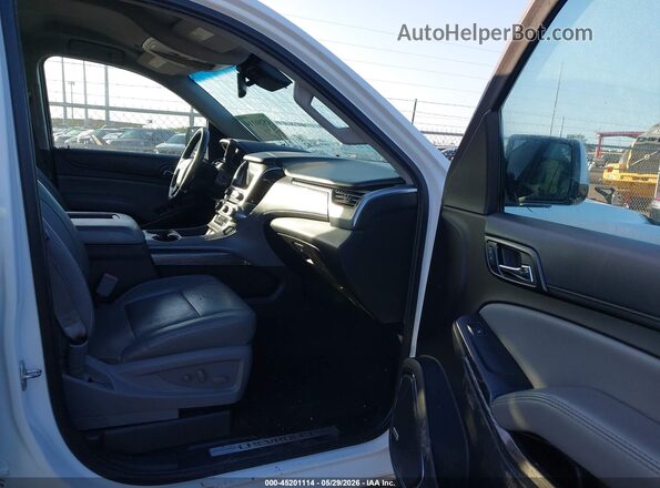 1GNSCBKC7GR367817 2016 CHEVROLET TAHOE Белый Вид салона спереди