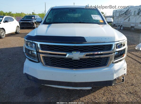 1GNSCBKC7GR367817 2016 CHEVROLET TAHOE Белый Вид задней части салона