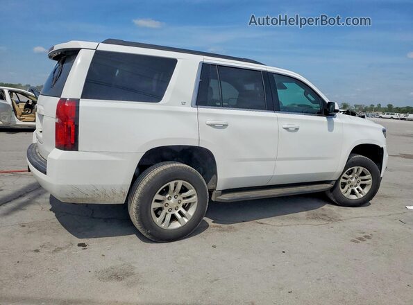 1GNSCBKC7GR447781 2016 CHEVROLET TAHOE Белый Задняя правая четверть