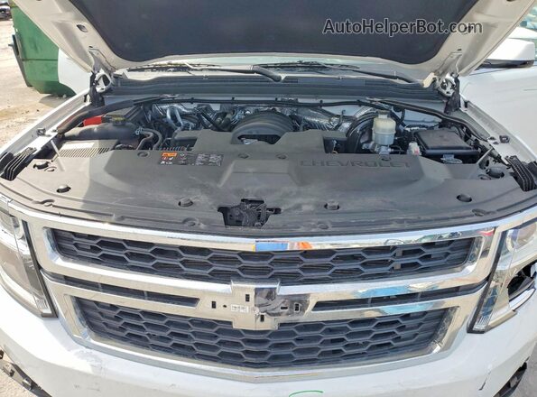 1GNSCBKC7GR447781 2016 CHEVROLET TAHOE Белый Вид подкапотного пространства