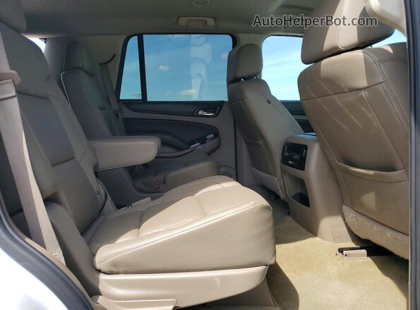 1GNSCBKC7GR447781 2016 CHEVROLET TAHOE Белый Вид задней части салона