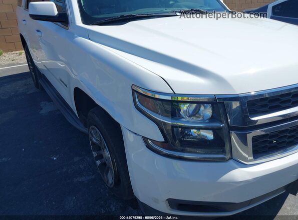 1GNSCBKC8GR361217 2016 CHEVROLET TAHOE White Դիմացի տեսք