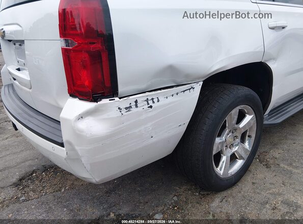 1GNSCBKC9GR302306 2016 CHEVROLET TAHOE White Vista frontal