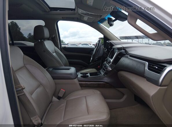 1GNSCBKC9GR302306 2016 CHEVROLET TAHOE White Vista interior delantera