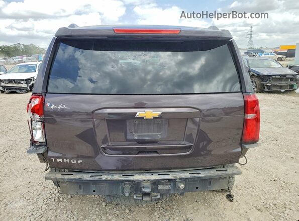 1GNSCCKC7GR167526 2016 CHEVROLET TAHOE Коричневый Вид сзади