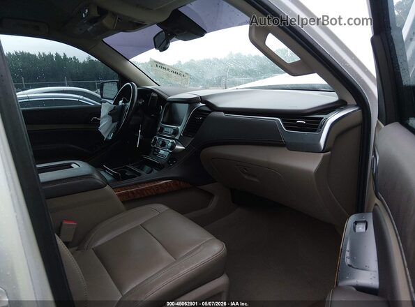 1GNSCCKC8LR220275 2020 CHEVROLET TAHOE White Vista interior delantera